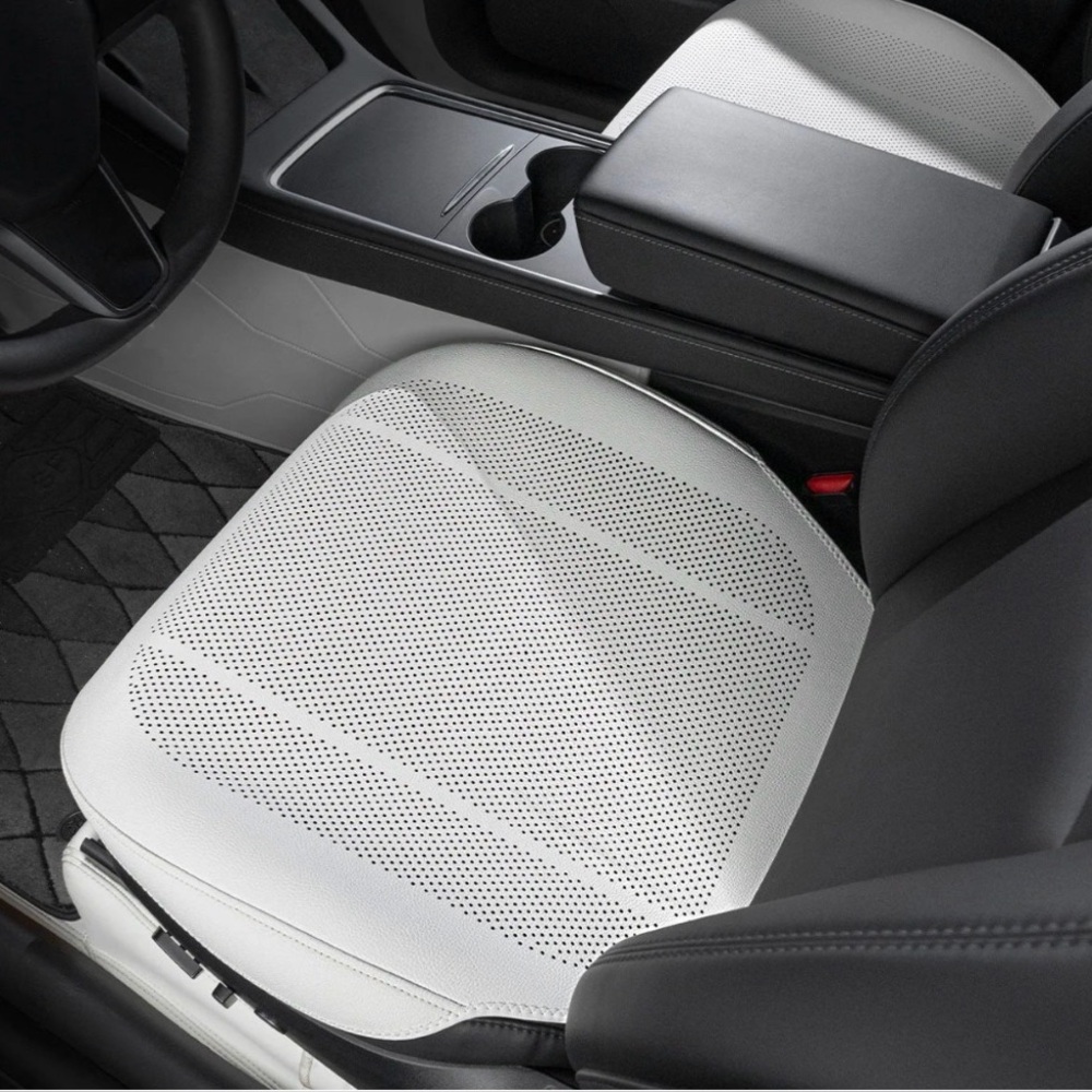 [SOLD] All -Weather Nappa Leather Car Seat Covers for Tesla S/X/Y/3 NEW Set Of 2